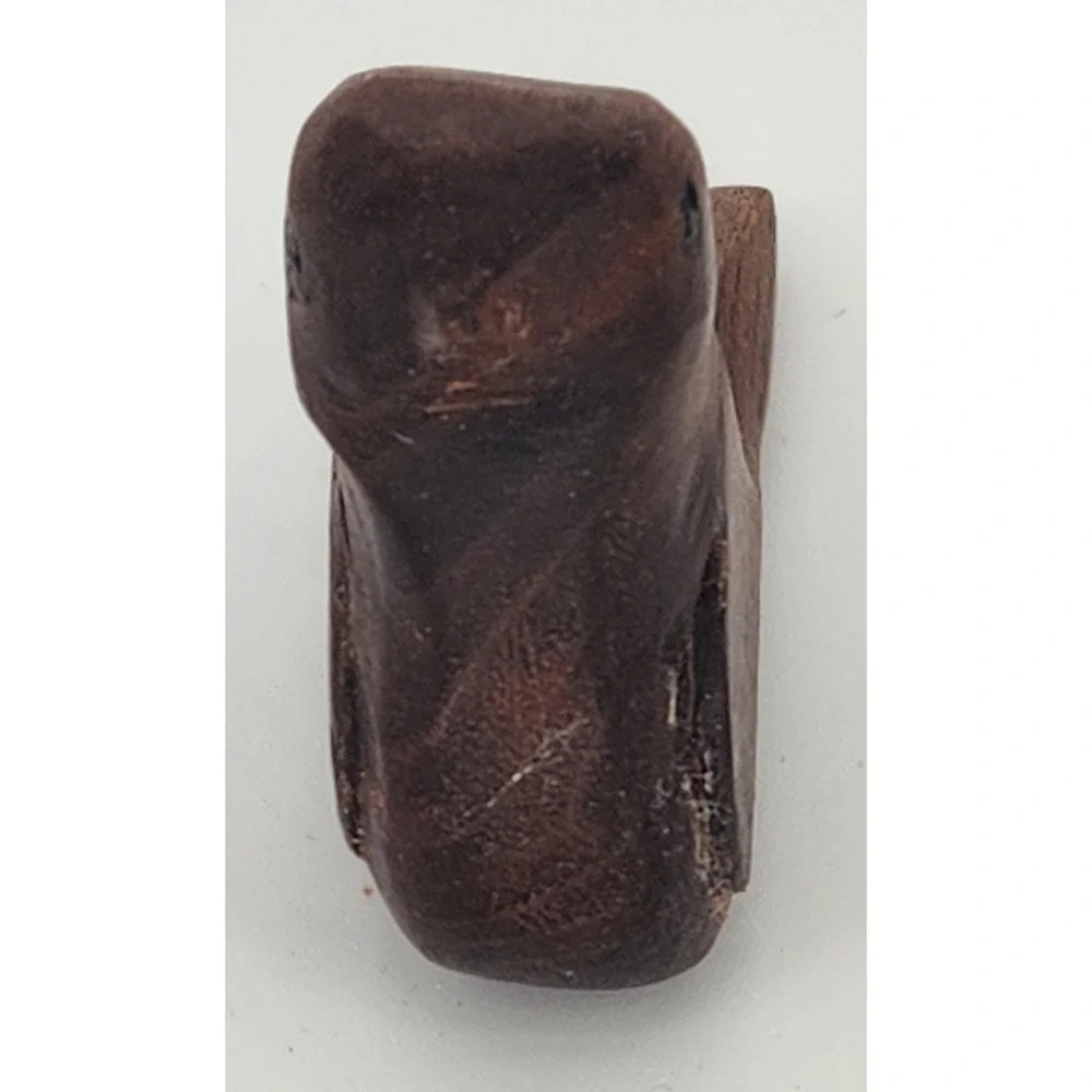 Hand carved‎ walnut comfort bird